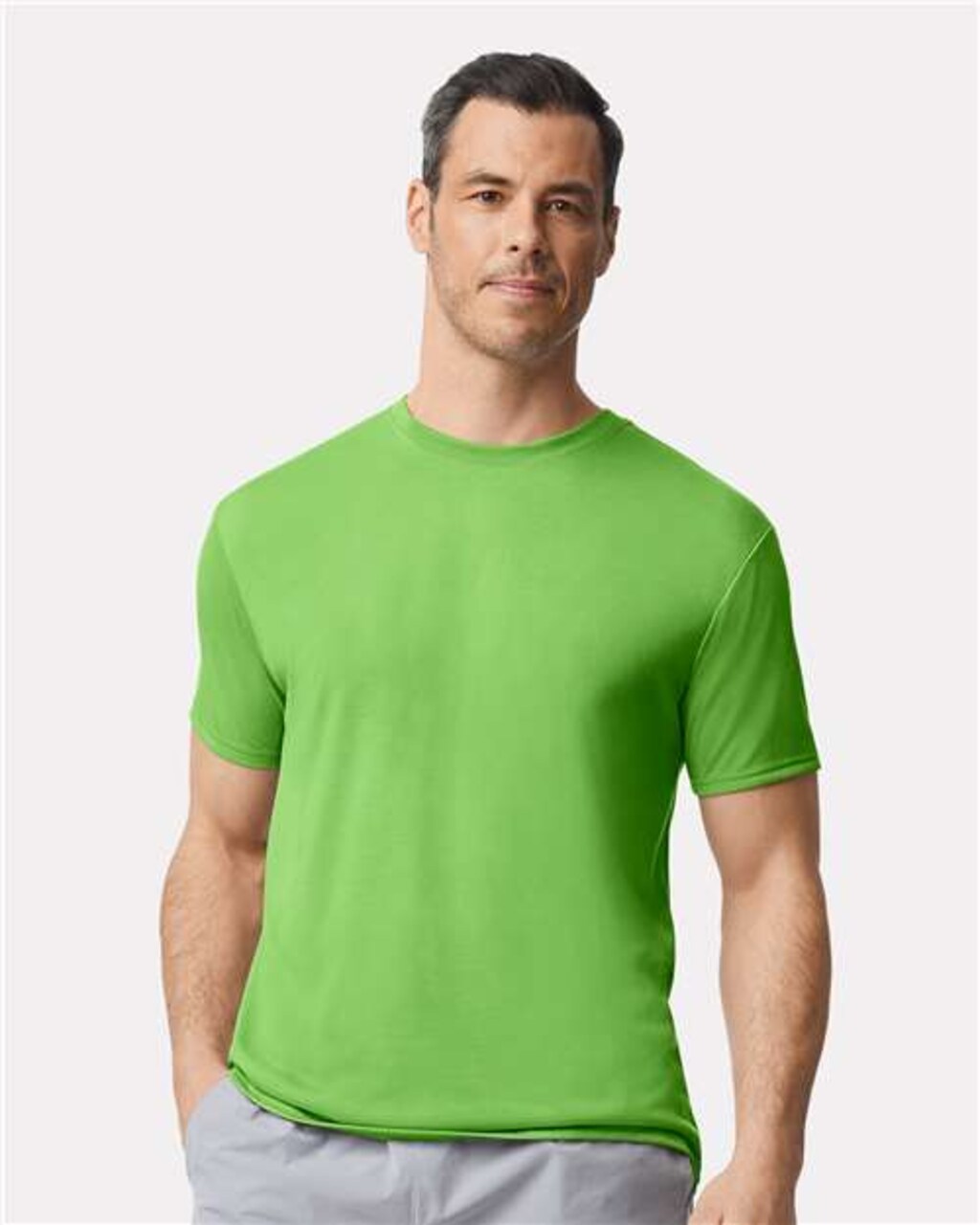 Gildan Performance Short Sleeve Crewneck T-Shirt for Gym, Workwear & Training Polyester Tee